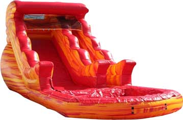 Wild Rapids Inflatable Water Slide